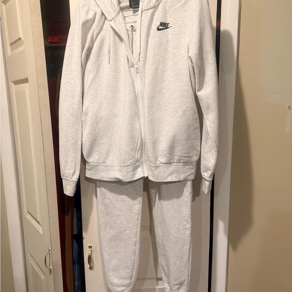 Nike White Hoodie
